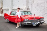 1960 Chrysler Imperial Crown Four Door Sedan Hochzeitsauto